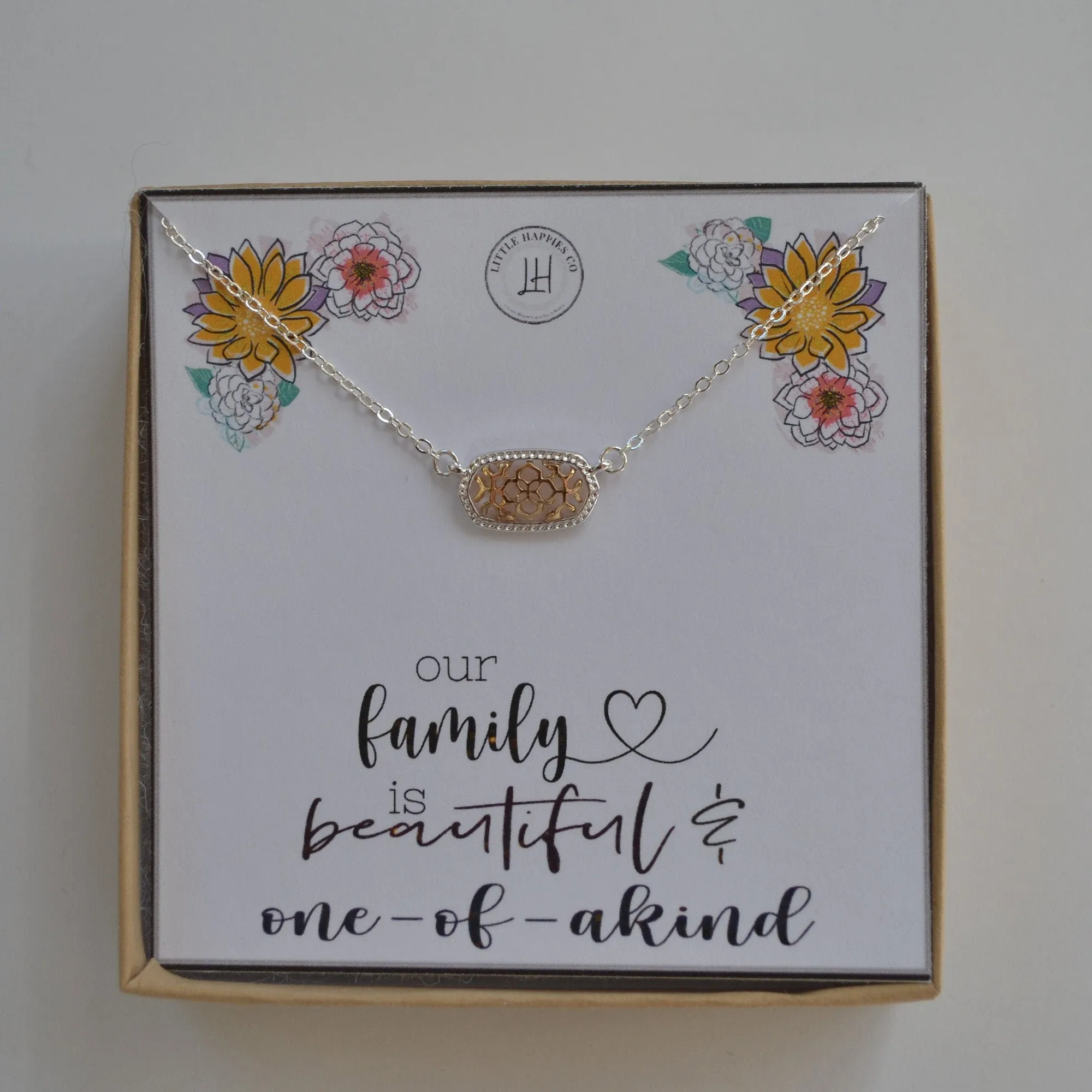 Family necklace, Gift for new mom, Gift for wife from husband, Wife gift, Wife birthday gift, Sentimental gifts, Sentimental gift for wife
