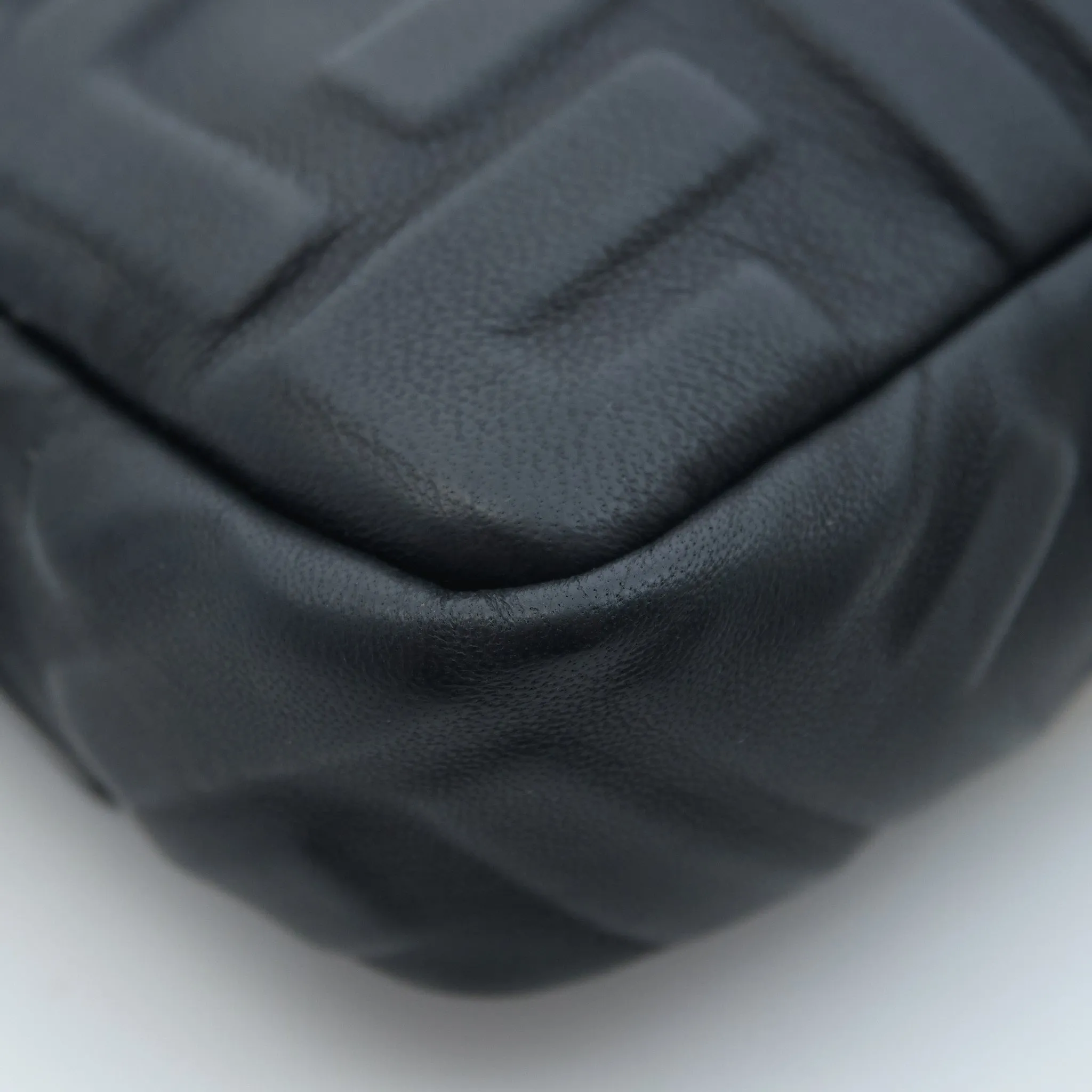 Fendi Black Mini Baguette Bag