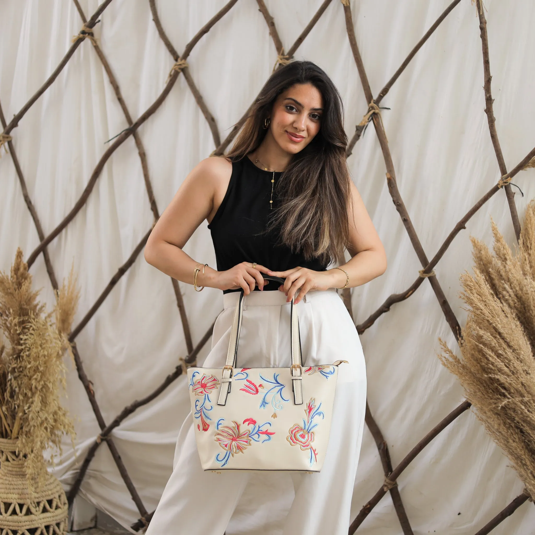 Floral Chic Beige