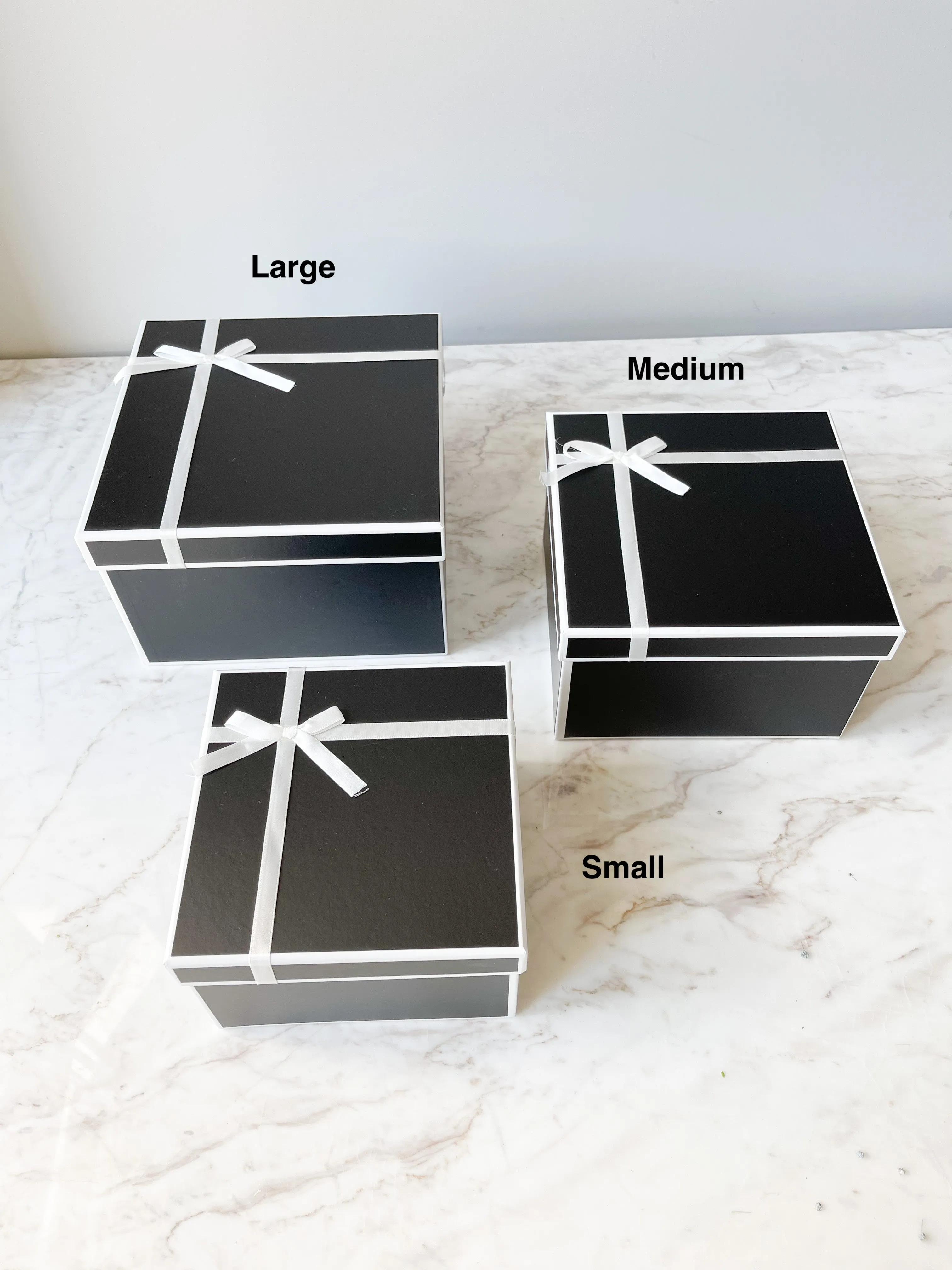 French Style Square Flower Gift Box