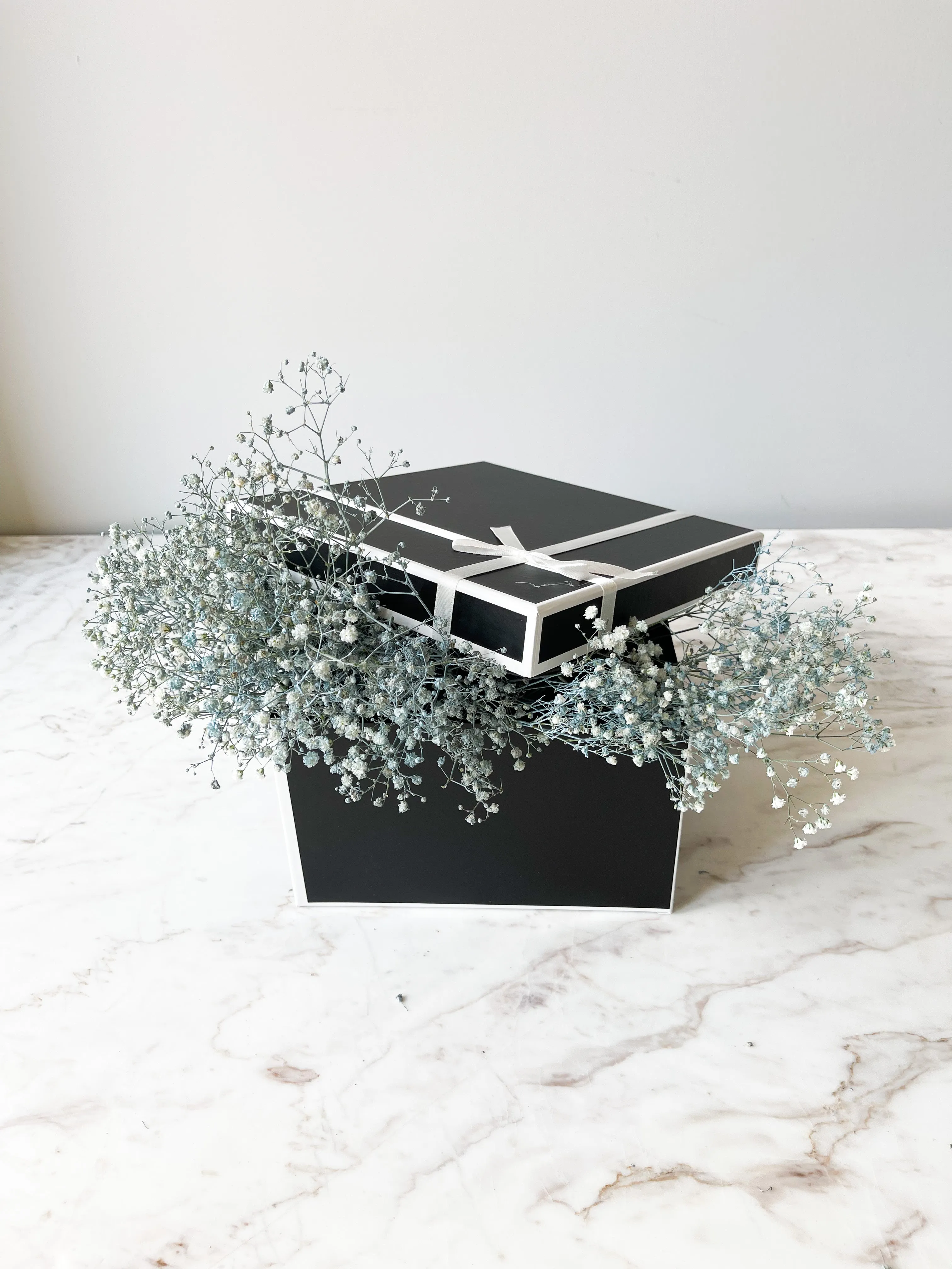 French Style Square Flower Gift Box