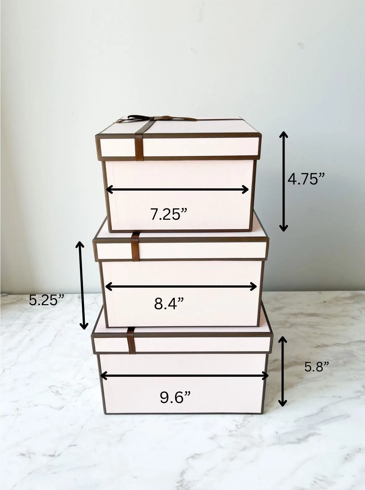 French Style Square Flower Gift Box