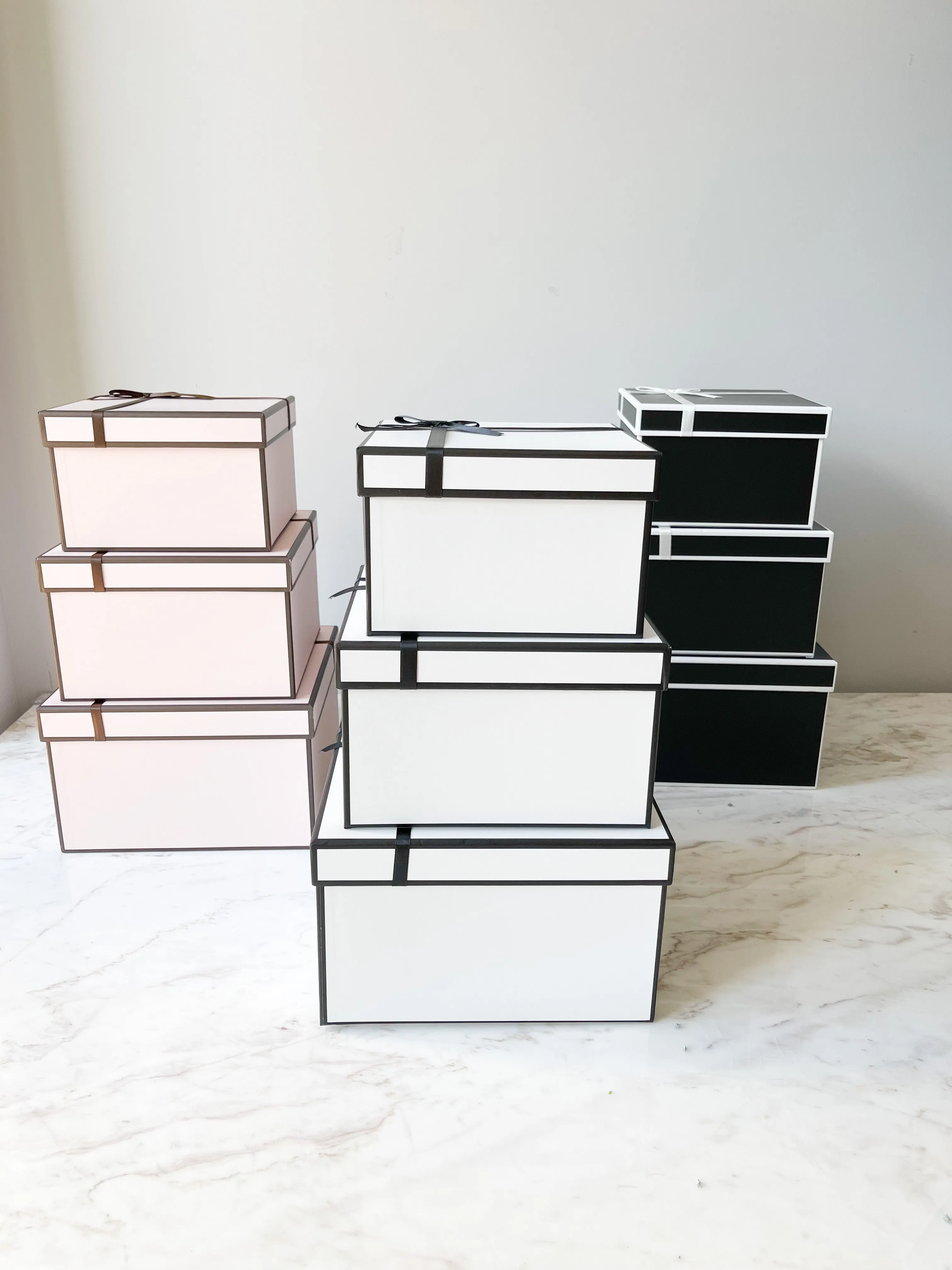 French Style Square Flower Gift Box