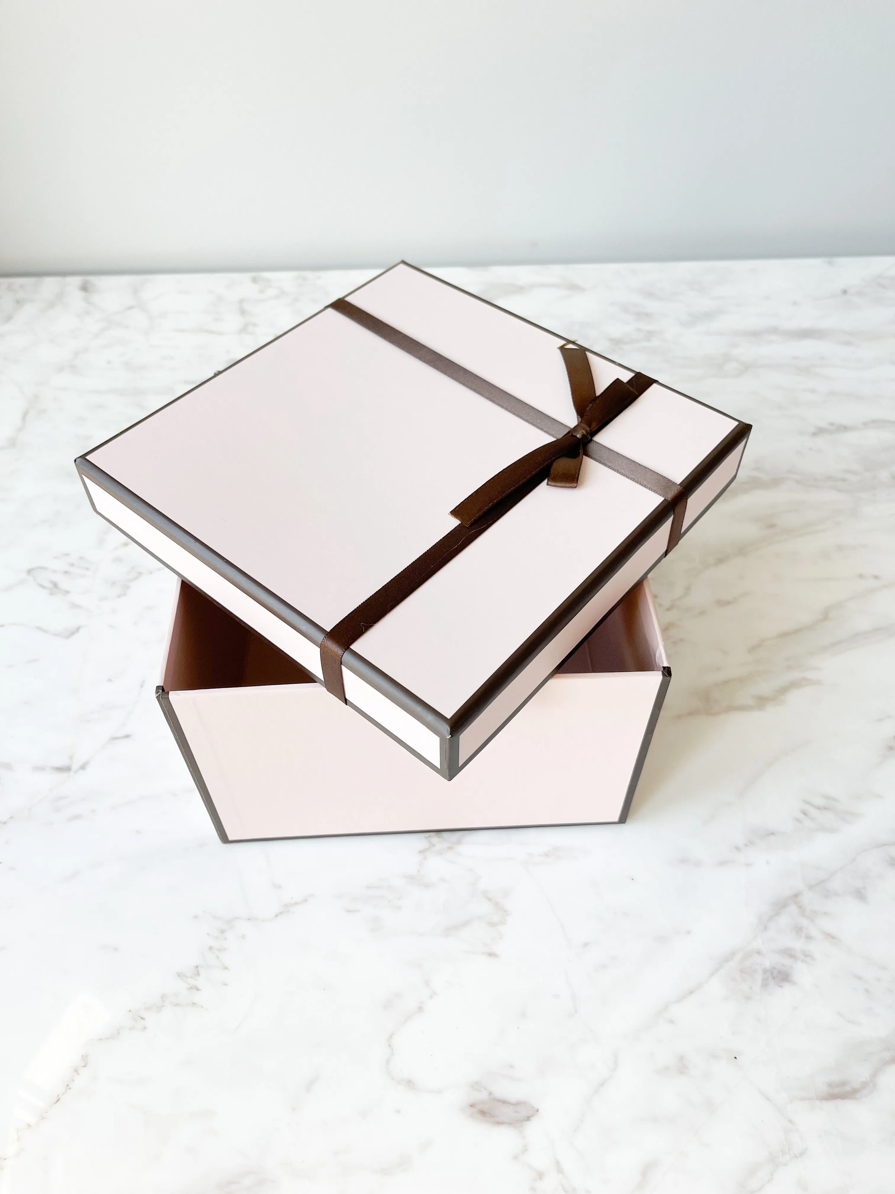 French Style Square Flower Gift Box