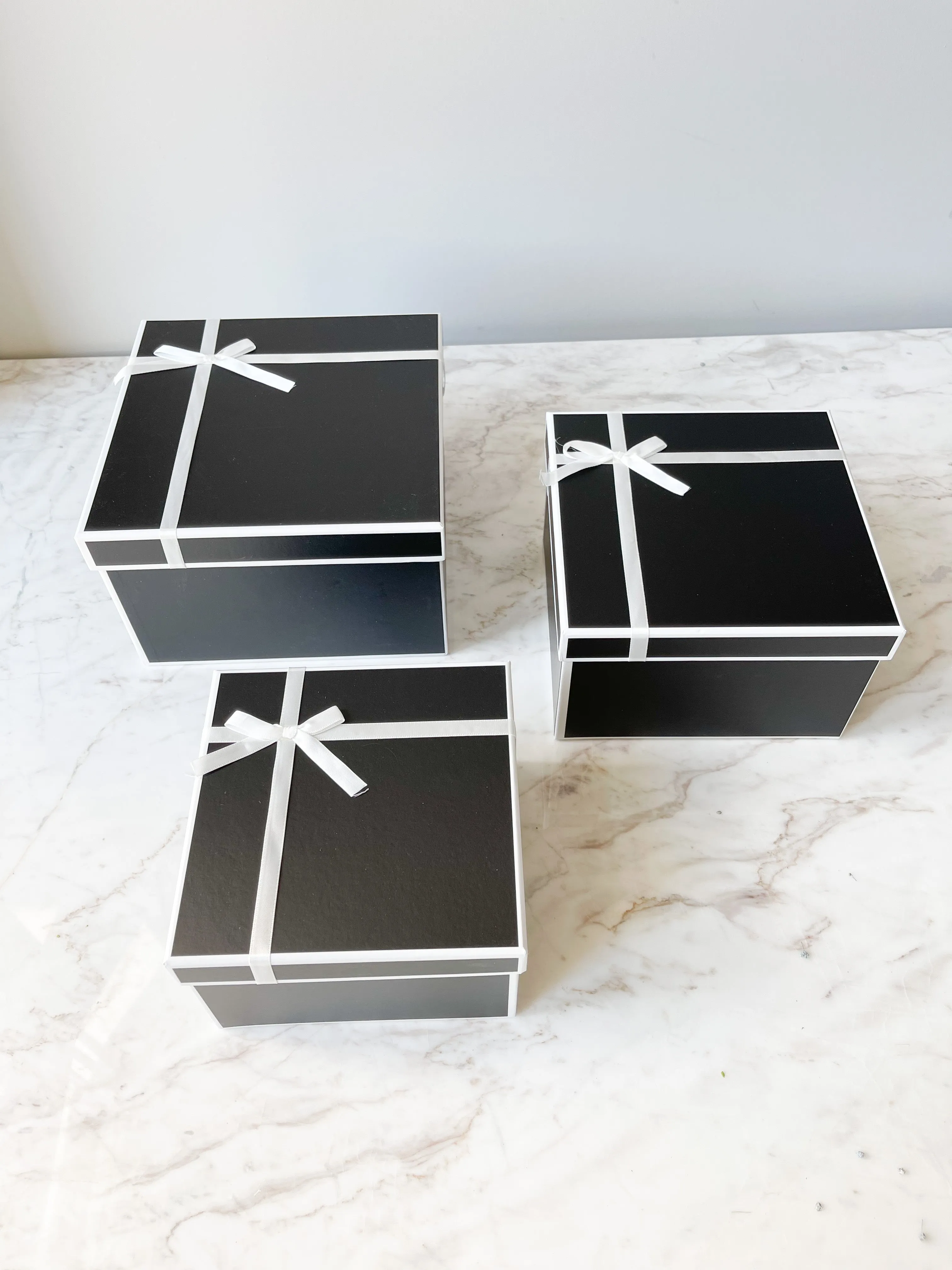 French Style Square Flower Gift Box