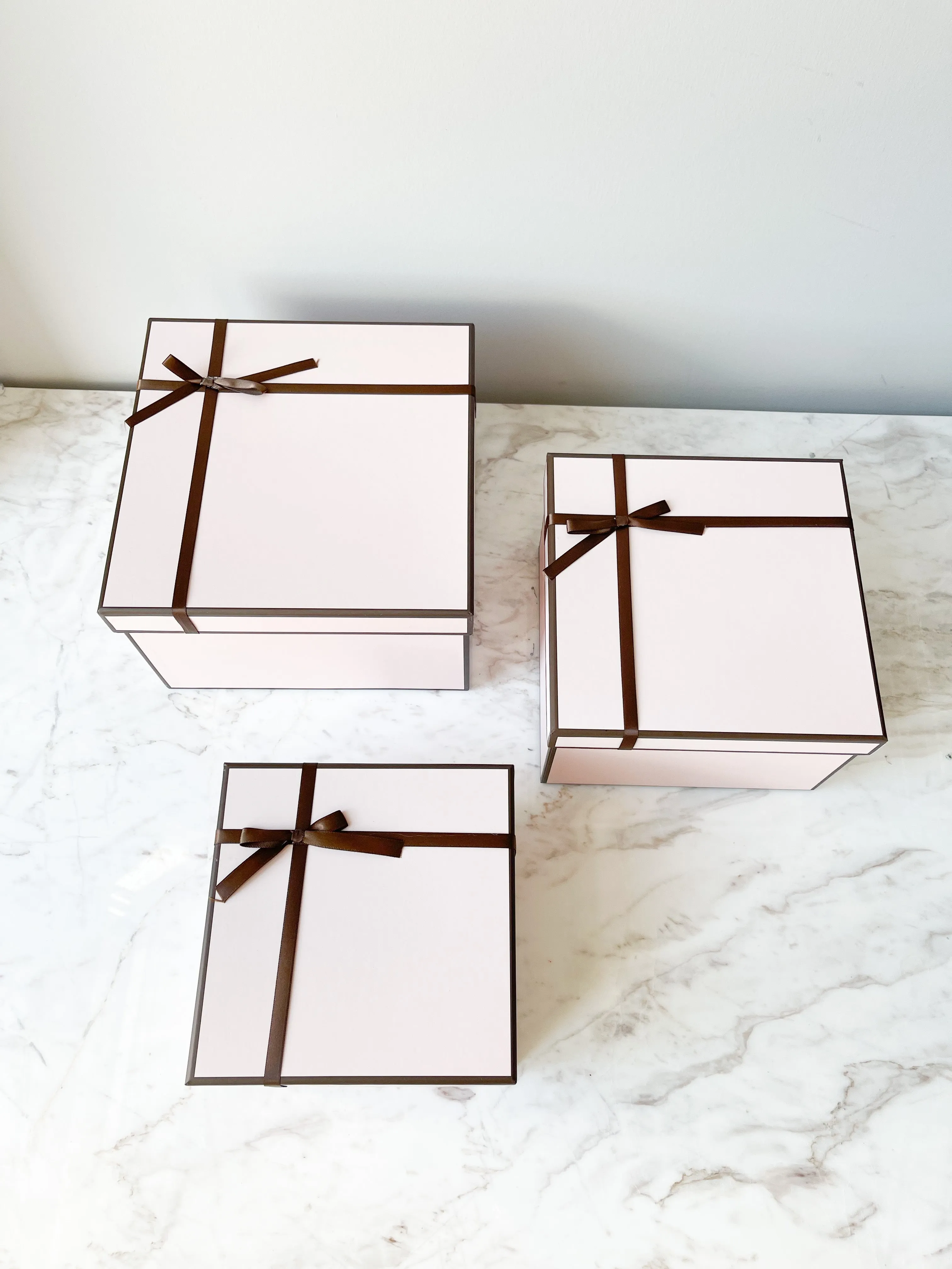 French Style Square Flower Gift Box