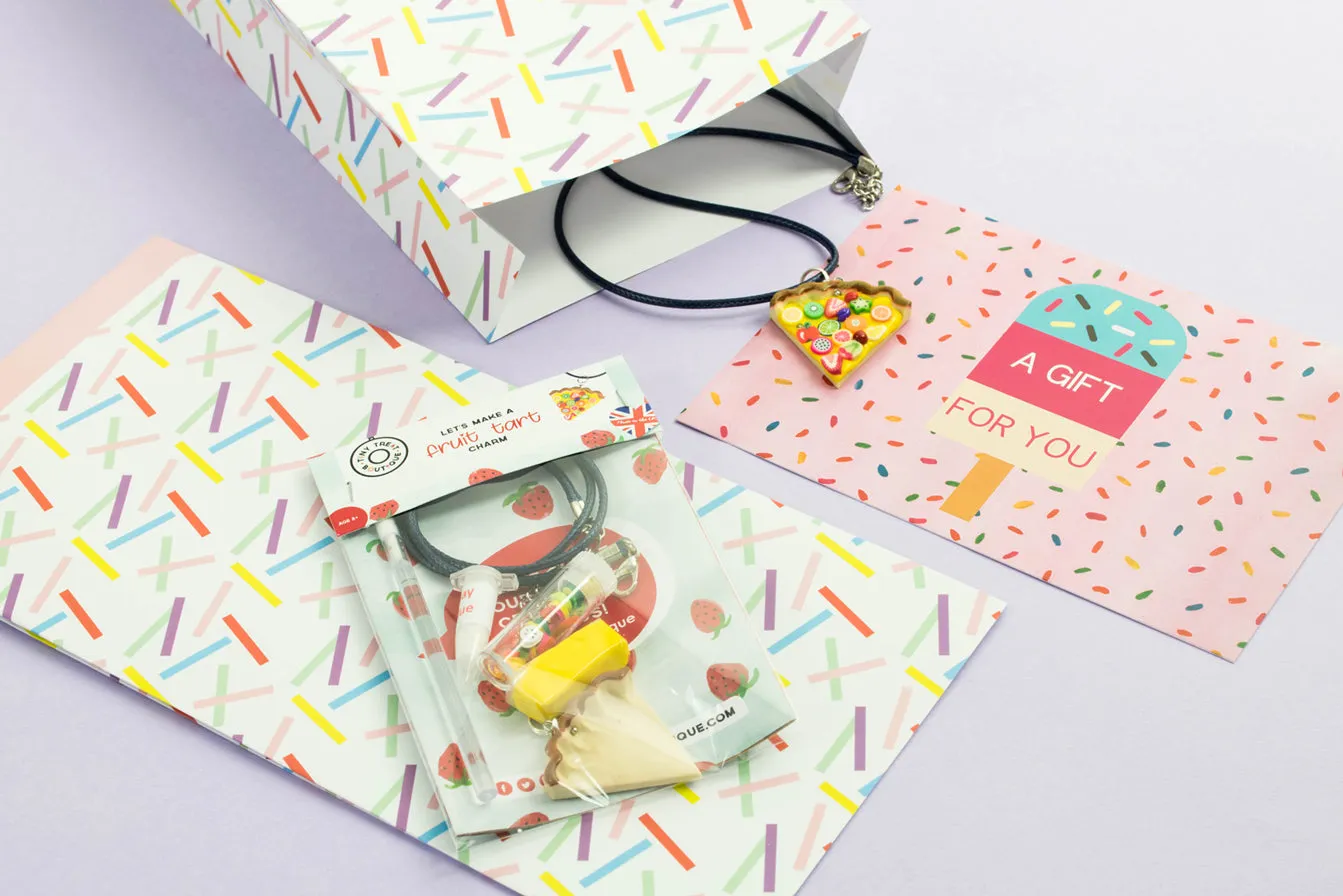 Fruit Tart-Themed Jewellery Mini Kit