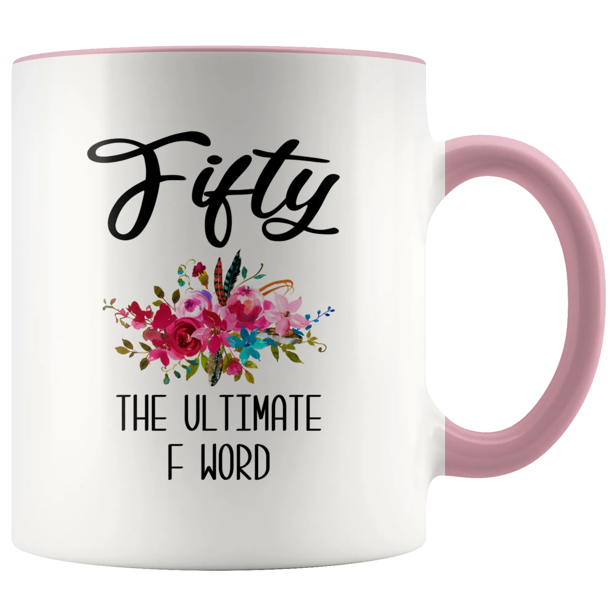 Funny 50th Birthday Gift for Women 50th Birthday Party Ideas for Her 50 Years Old Mug Turning 50 Midlife Coffee Cup