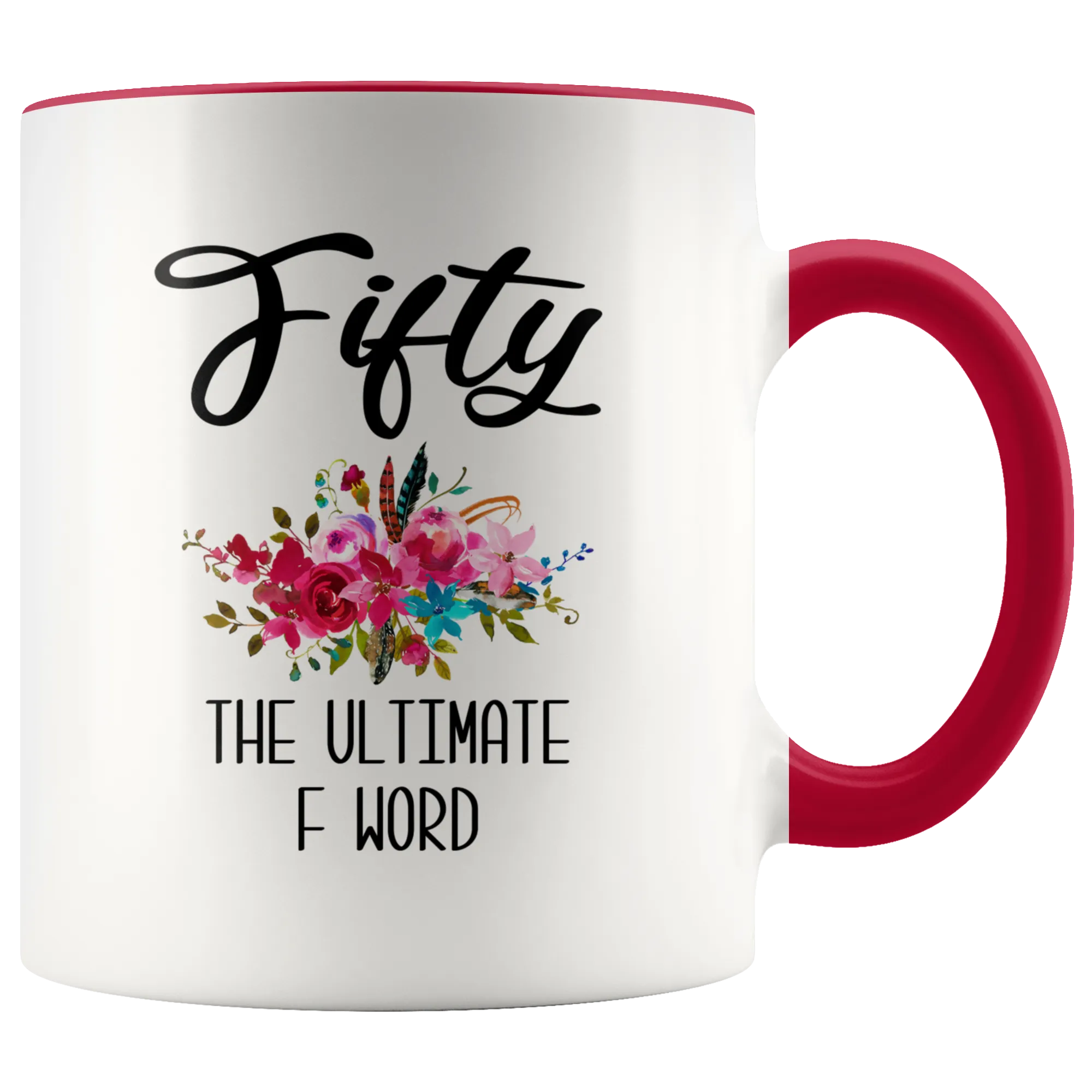 Funny 50th Birthday Gift for Women 50th Birthday Party Ideas for Her 50 Years Old Mug Turning 50 Midlife Coffee Cup