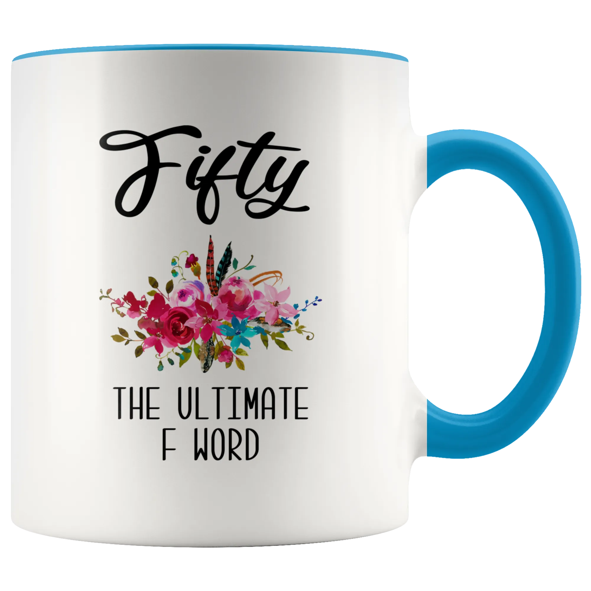 Funny 50th Birthday Gift for Women 50th Birthday Party Ideas for Her 50 Years Old Mug Turning 50 Midlife Coffee Cup