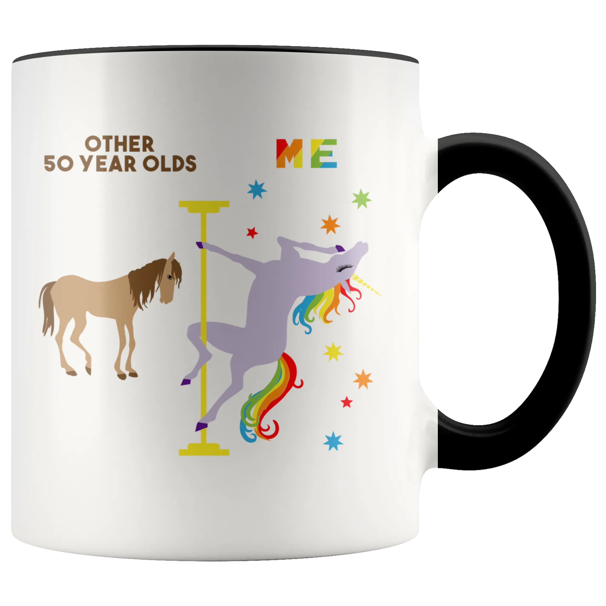 Funny 50th Birthday Gifts for Women 50th Birthday Party Ideas for Her 50 Years Old Mug Turning 50 Midlife Coffee Cup