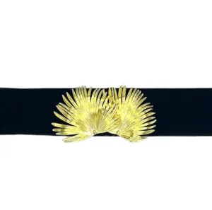 Garland Bags Belt Buckle - Palm Frond