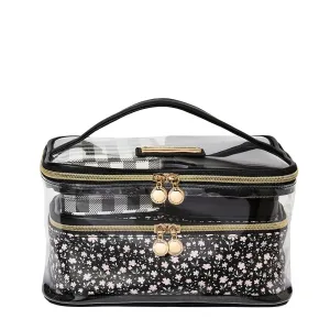 Getaway Cosmetic Set Black Floral