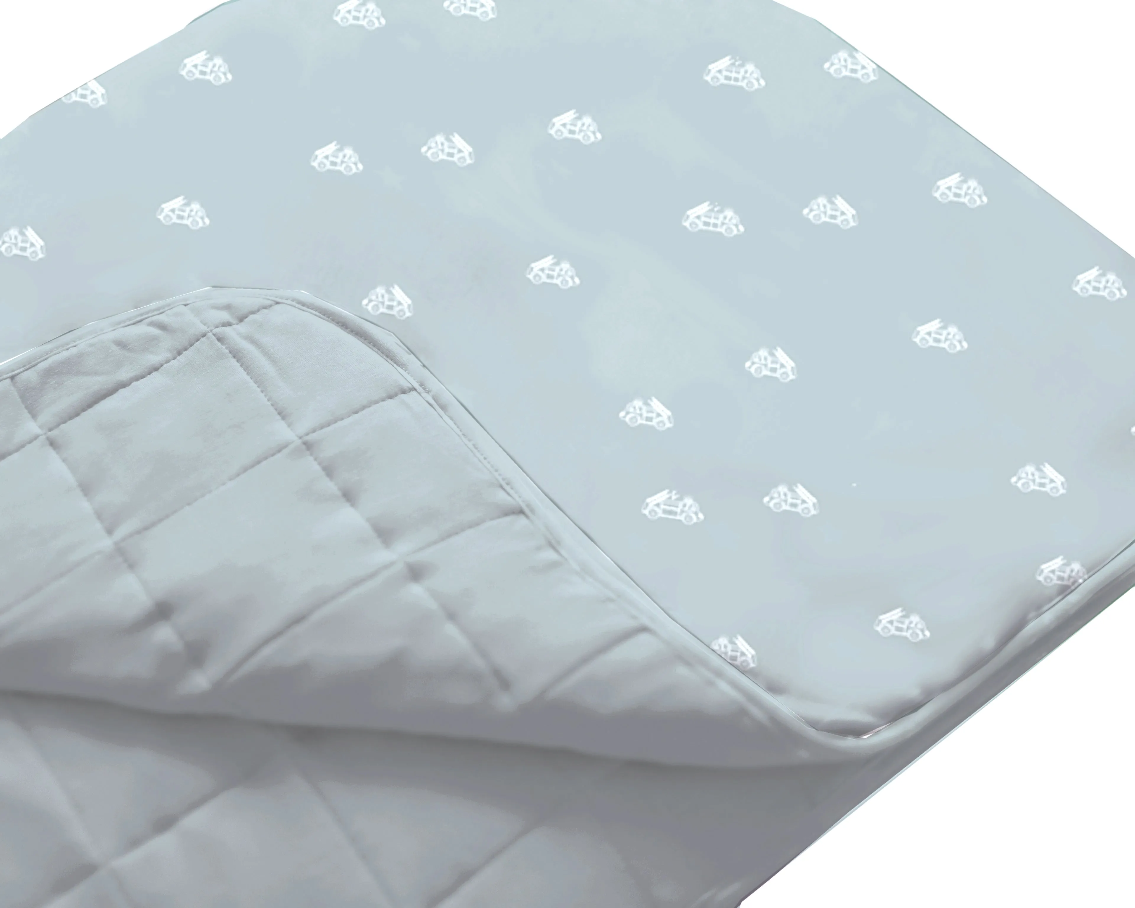 günamüna Mini Cozy Cloud Comforter Baby Blanket  - Fire Truck 1 TOG (Min. of 2, multiples of 2)