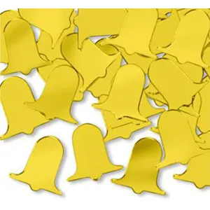 Gold Bell Confetti (1Oz) - Fanci Fetti