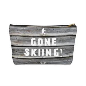 Gone Skiing - Accessory Pouch w T-bottom