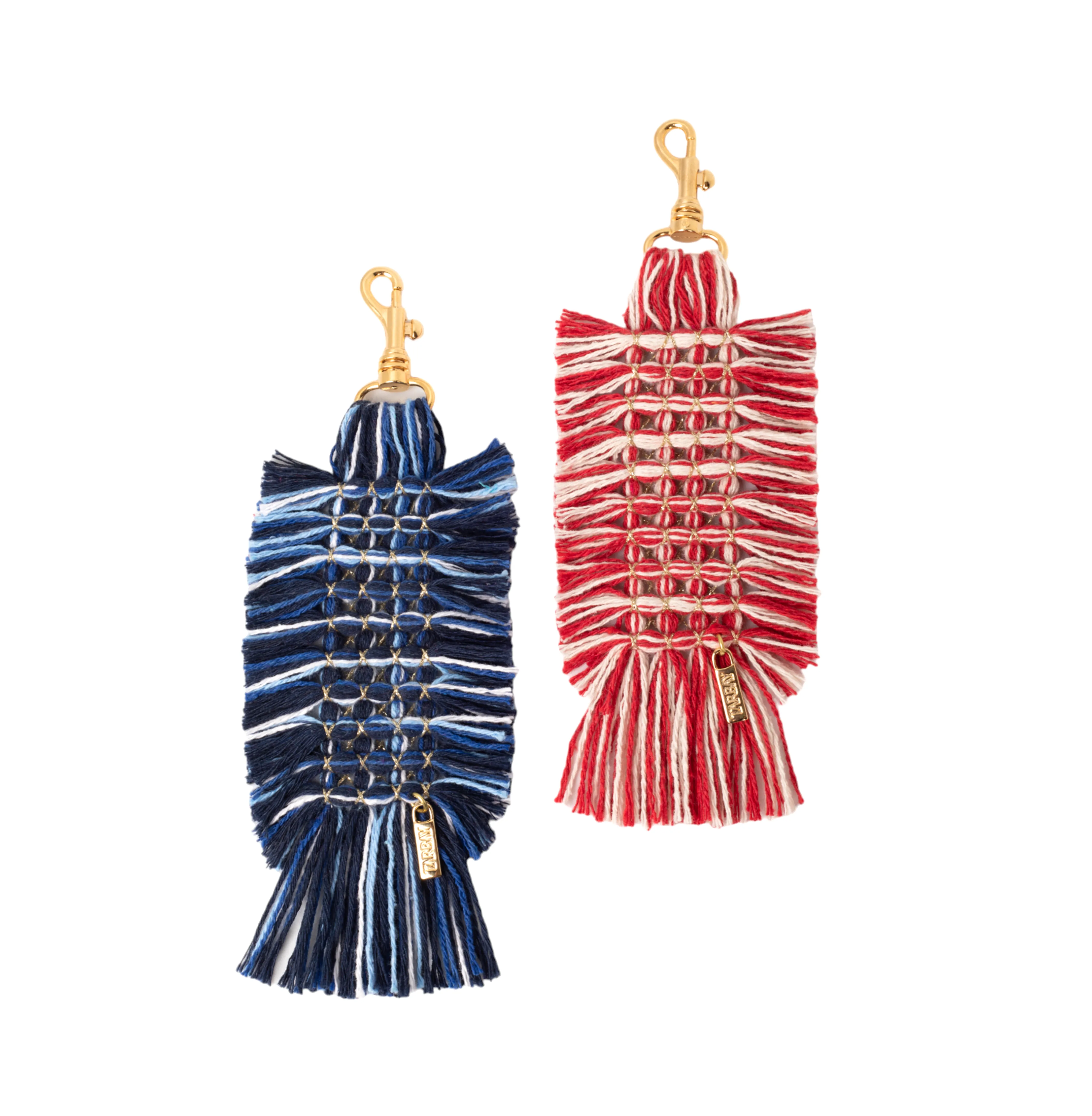 Gossypium Key Chain #1 - Blue