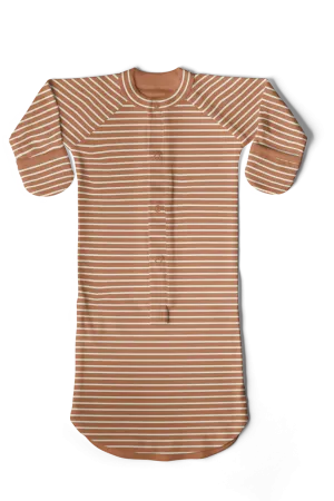 Goumikids - Convertible Gown - Clay Stripe