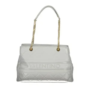 Gray Polyethylene Handbag