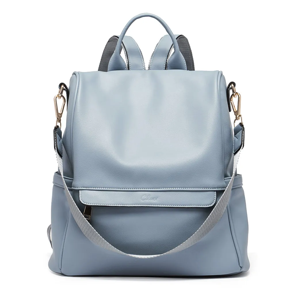 Greene Multi-Purpose Carry Way Vegan Leather Backpack Purse For Women