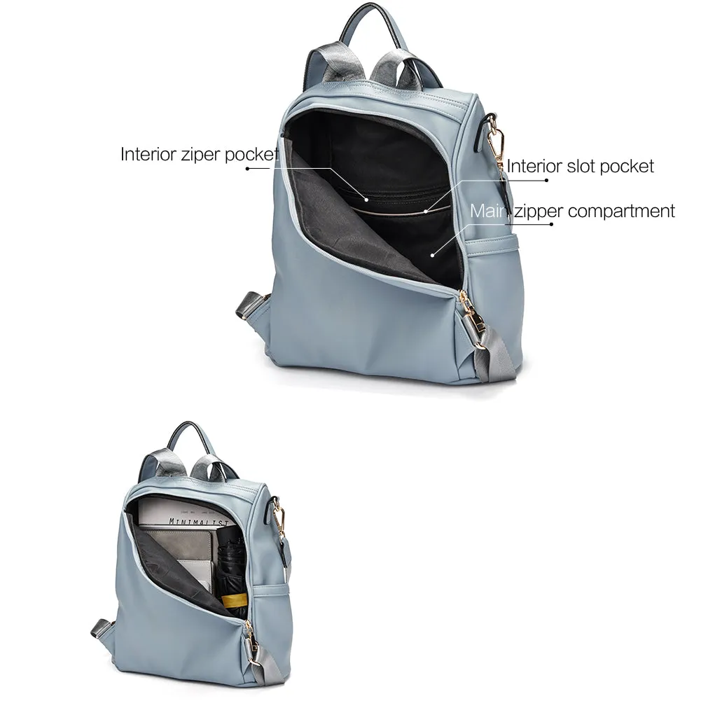 Greene Multi-Purpose Carry Way Vegan Leather Backpack Purse For Women