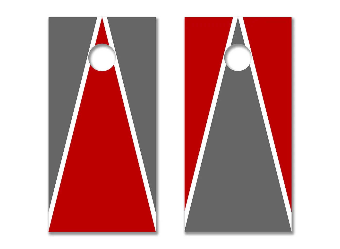 Grey and Scarlet