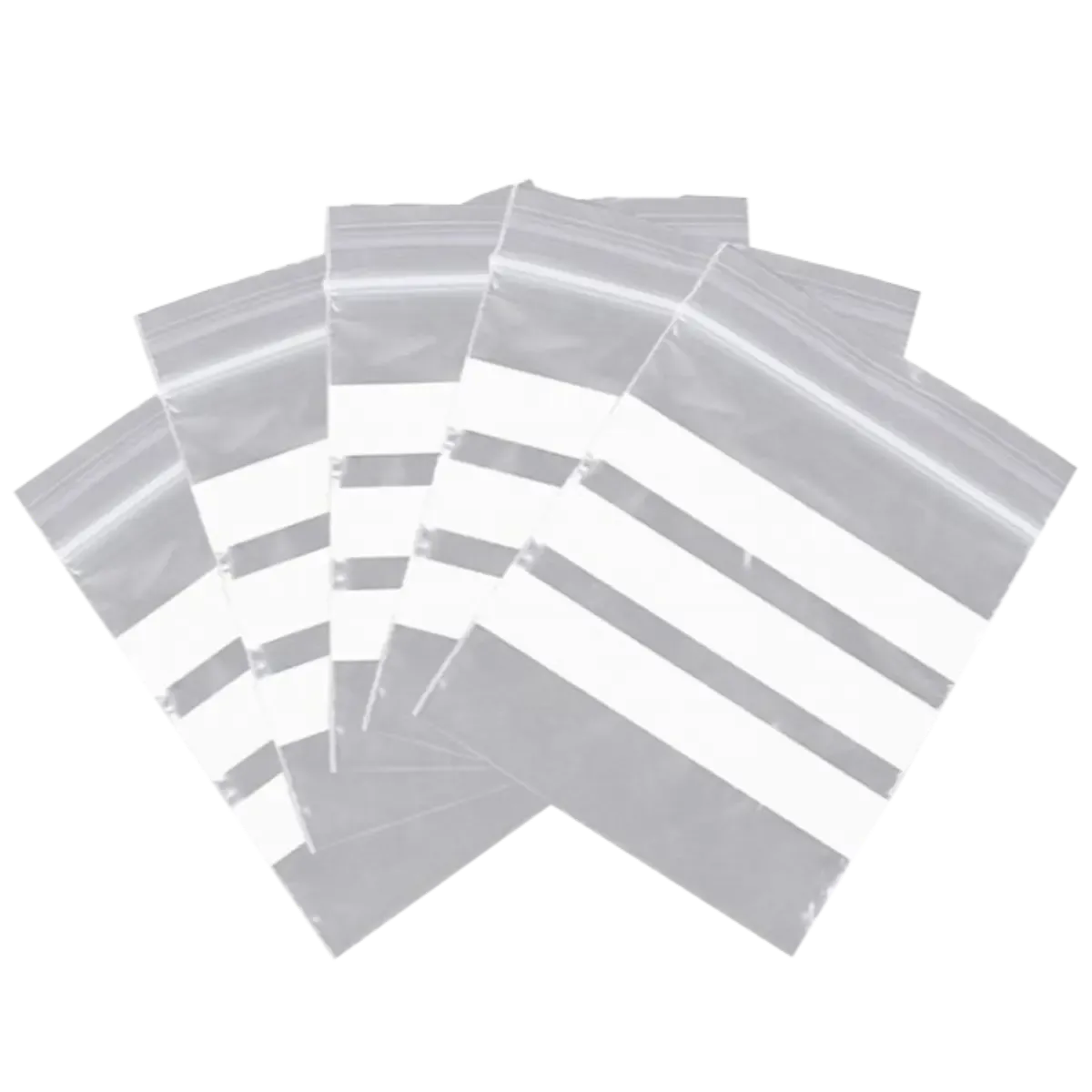 Gripseal Resealable Bags - Write On Panel