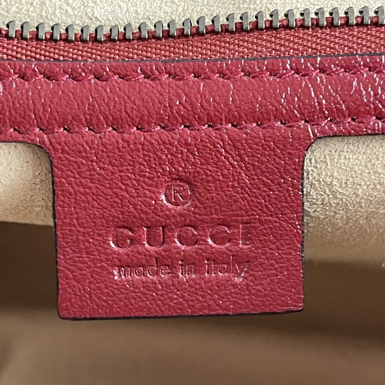 Gucci GG Marmont Flap Diagonal Quilted Leather Small