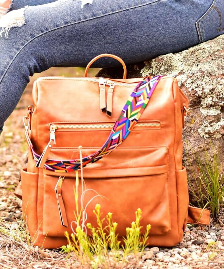 Guitar Strap Convertible Backpack Purse