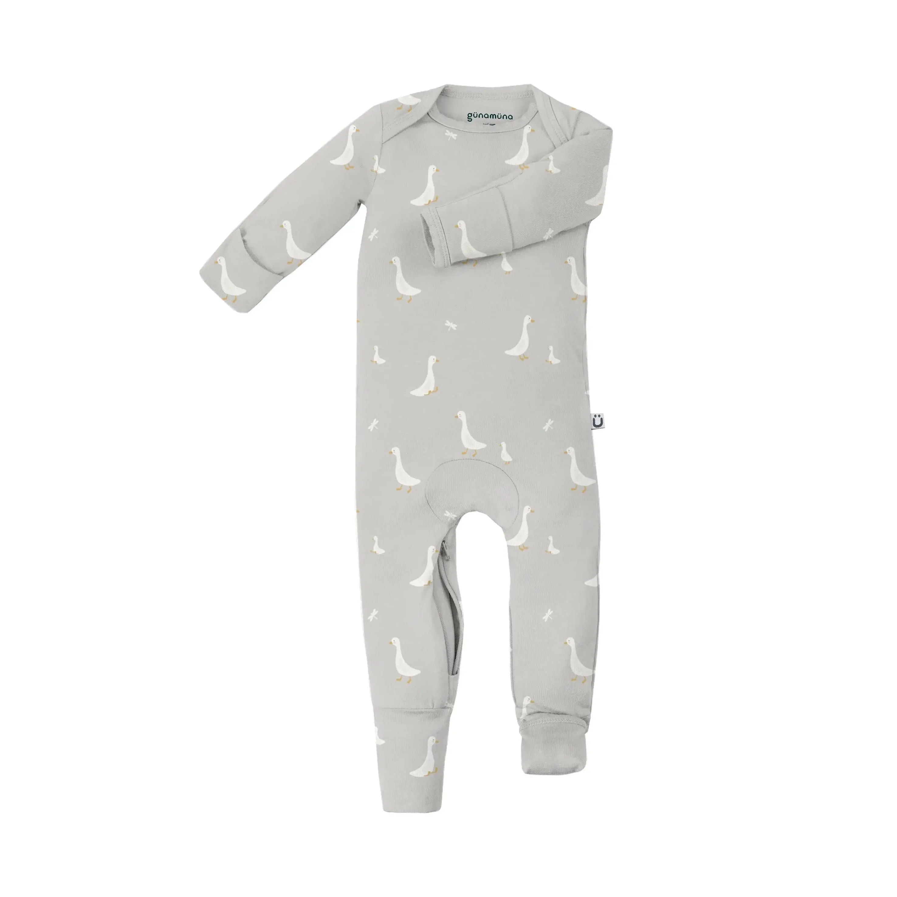Gunamuna Convertible Romper Footie - Ducks