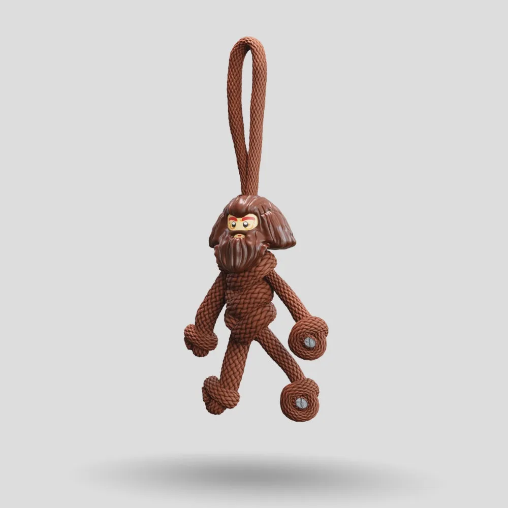 Hagrid Paracord Buddy Keychain