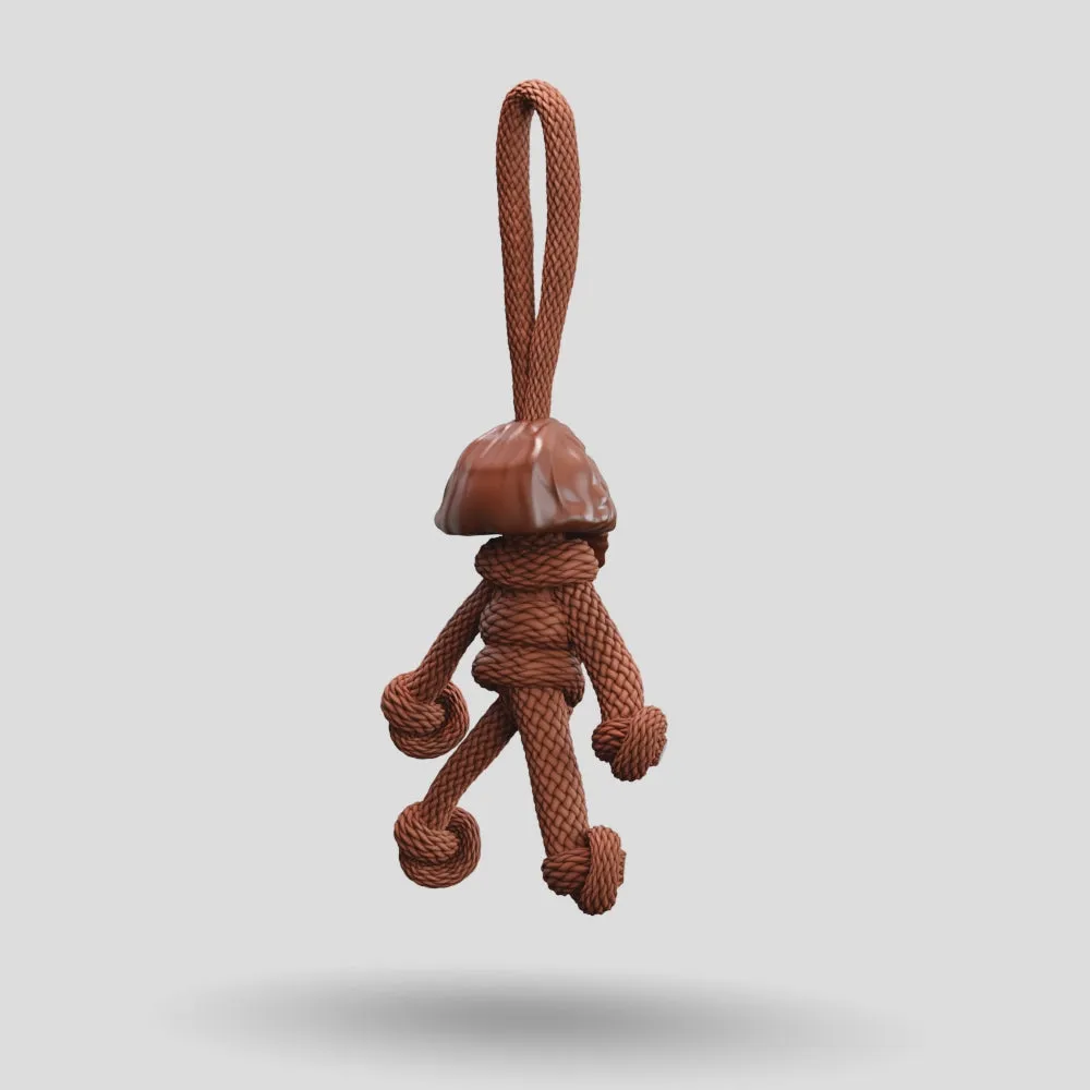 Hagrid Paracord Buddy Keychain