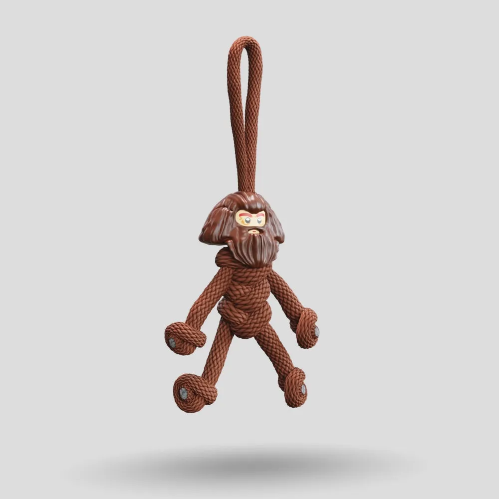 Hagrid Paracord Buddy Keychain