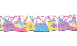 Hand Bags JFM2835DB Wallpaper Border