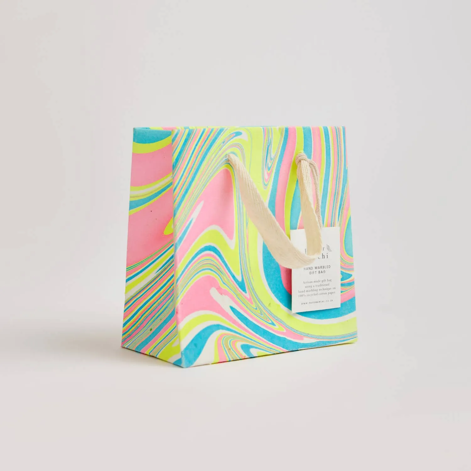 Hand Marbled Gift Bags (Small)