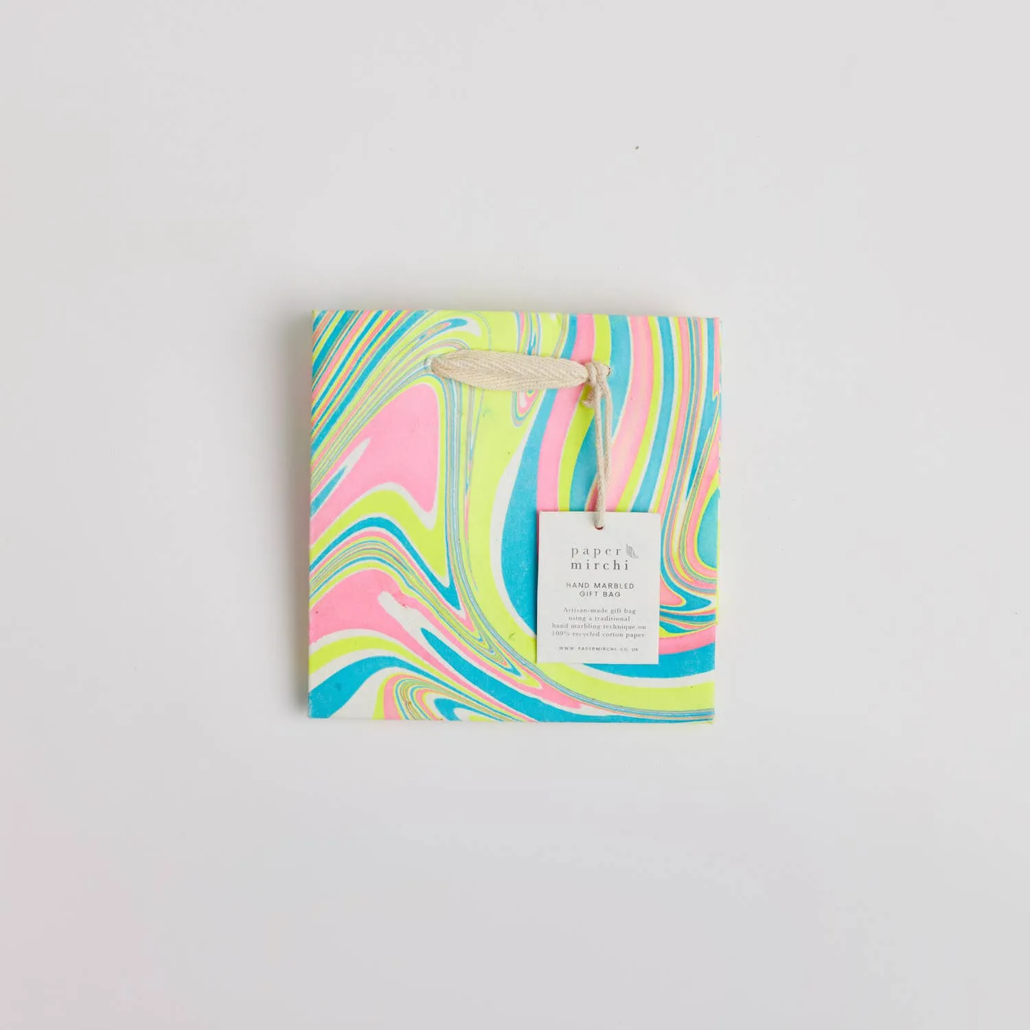 Hand Marbled Gift Bags (Small)