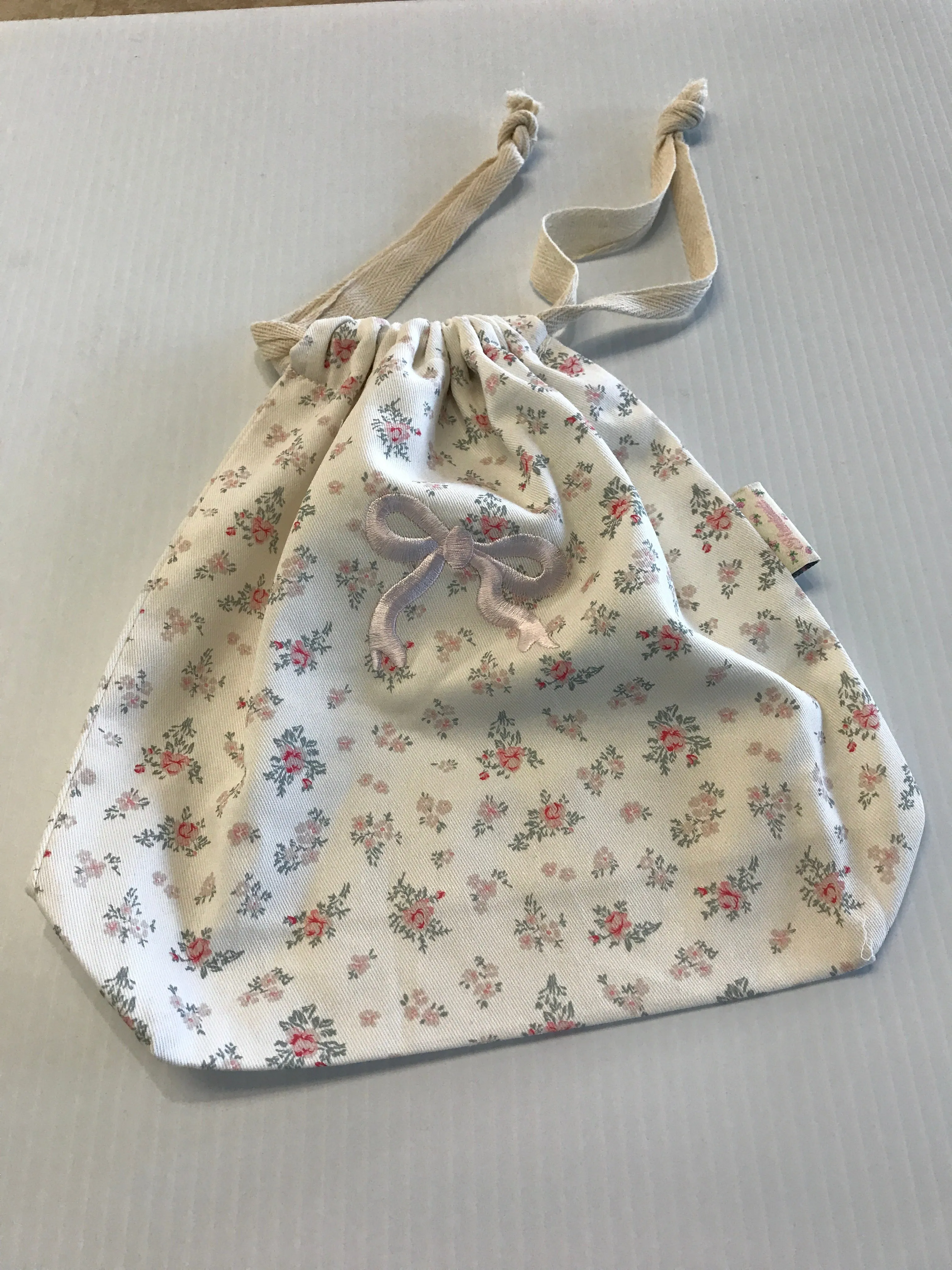 Handmade Cloth Gift Bags with Draw String