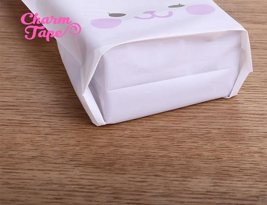 Happy Rabbit Bunny Bags // Cello Bags // Party Bags Set of 25 bags CB25 10x17x5 cm