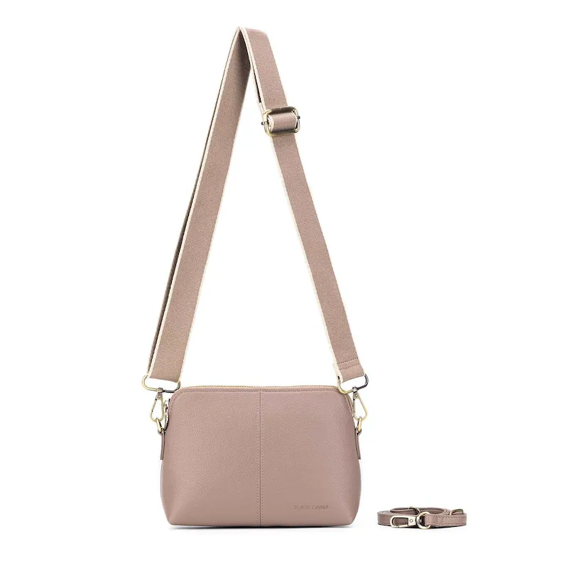 Harlow Small Crossbody Bag - Mushroom