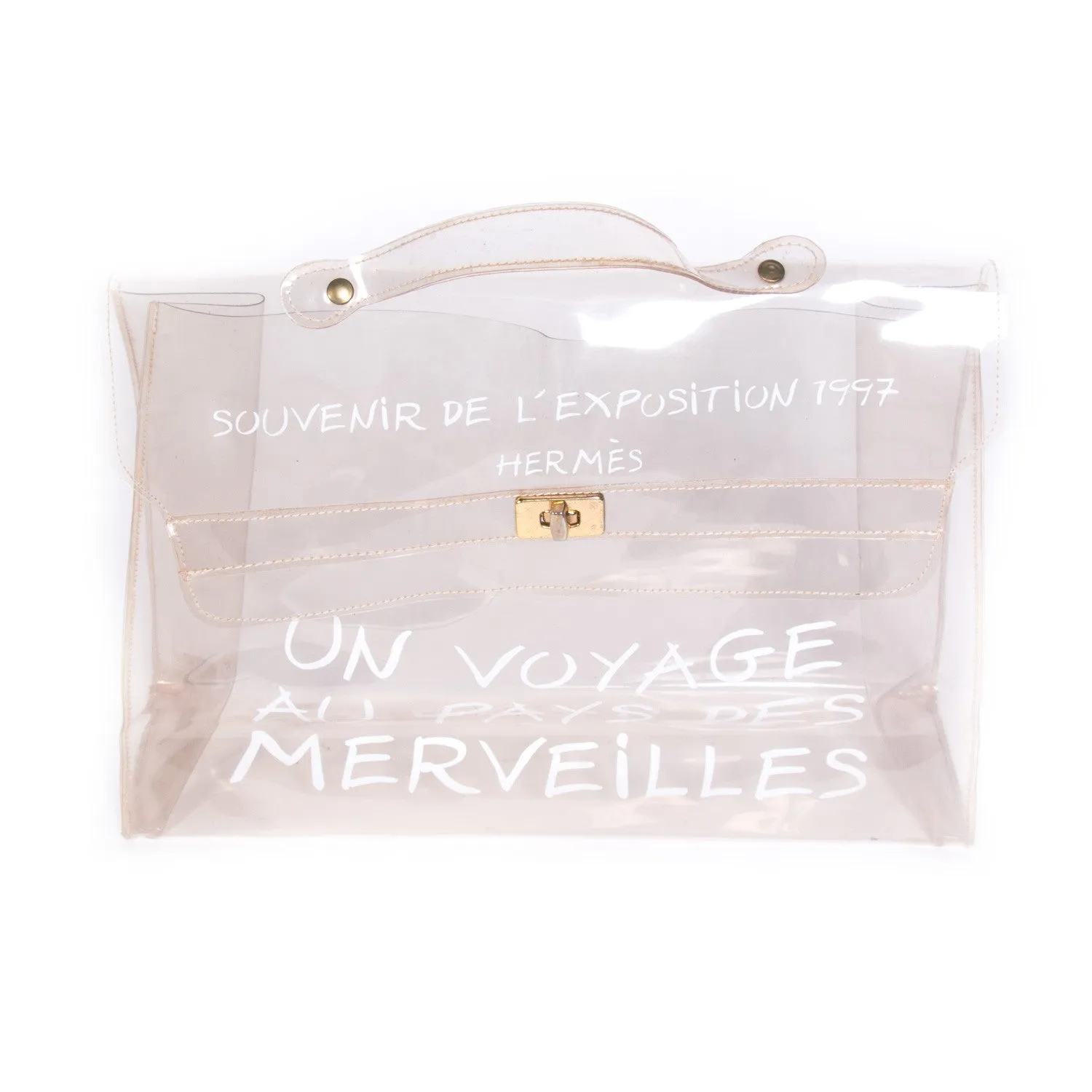 Hermes Vinyl Kelly Bag