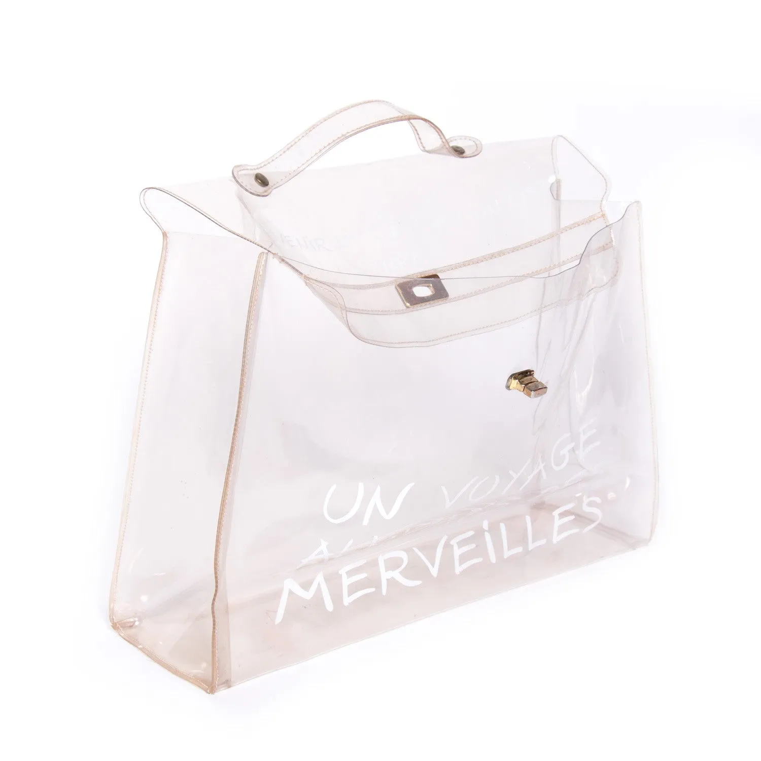 Hermes Vinyl Kelly Bag
