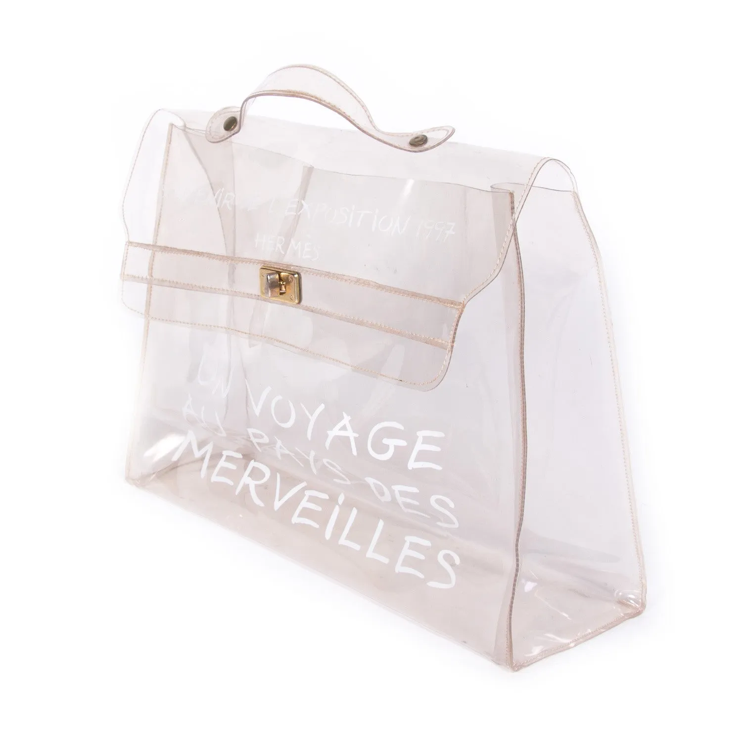 Hermes Vinyl Kelly Bag