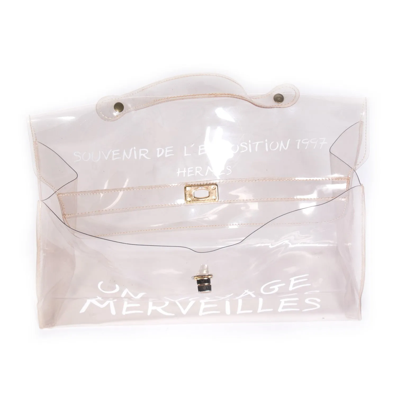Hermes Vinyl Kelly Bag
