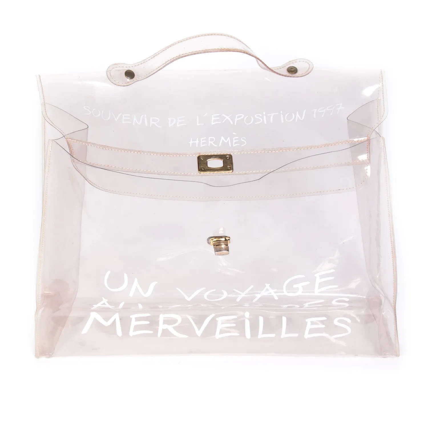 Hermes Vinyl Kelly Bag