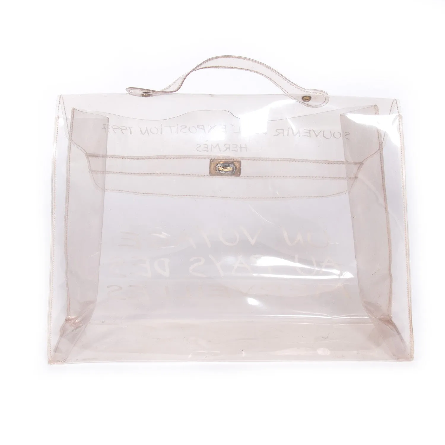 Hermes Vinyl Kelly Bag