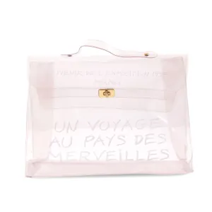 Hermès Transparent Vinyl Kelly Bag