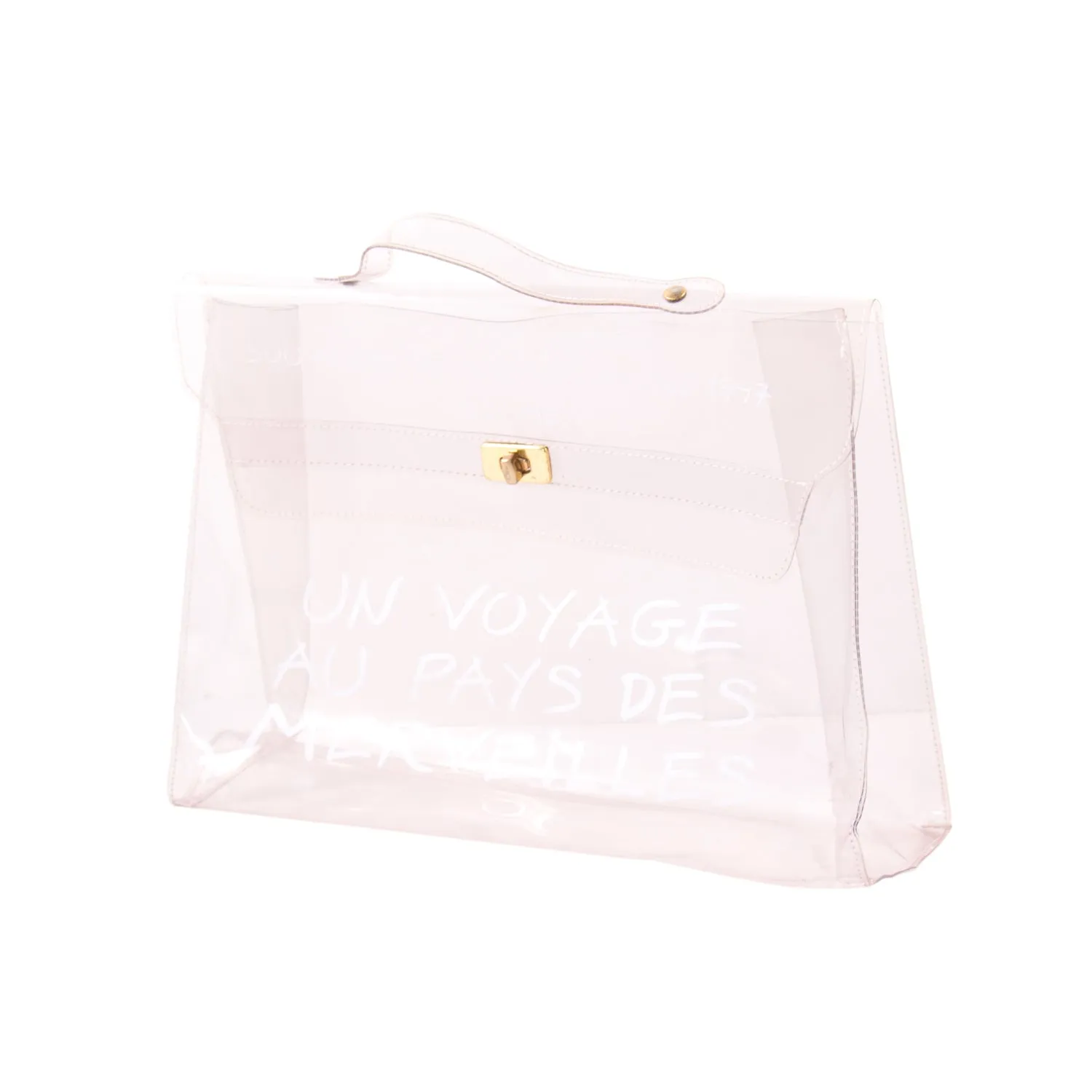 Hermès Transparent Vinyl Kelly Bag