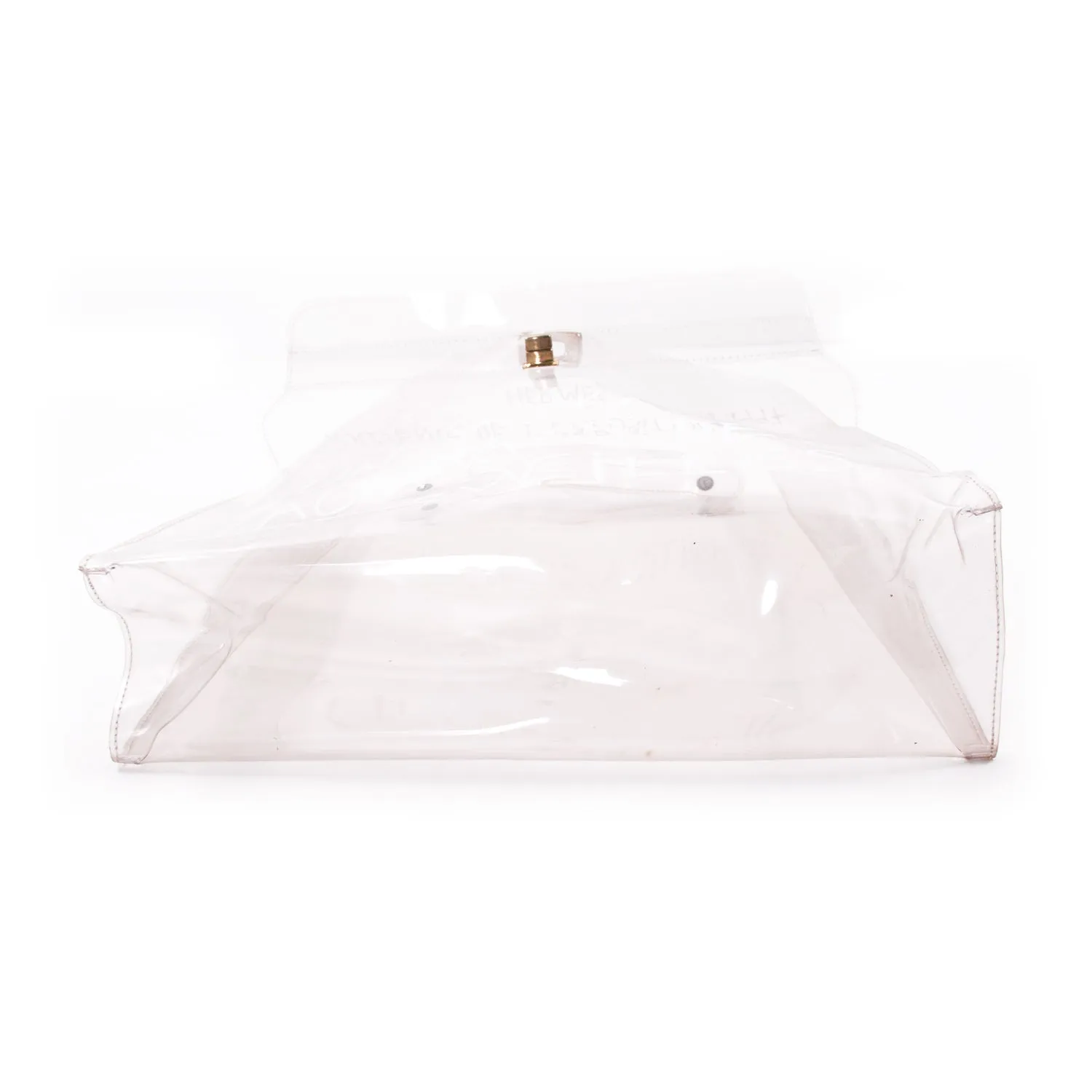 Hermès Transparent Vinyl Kelly Bag
