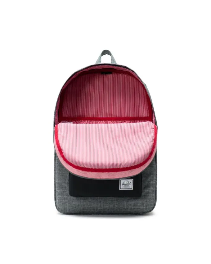 HERSCHEL HERITAGE  BACKPACK RAVEN CROSSHATCH/BLACK