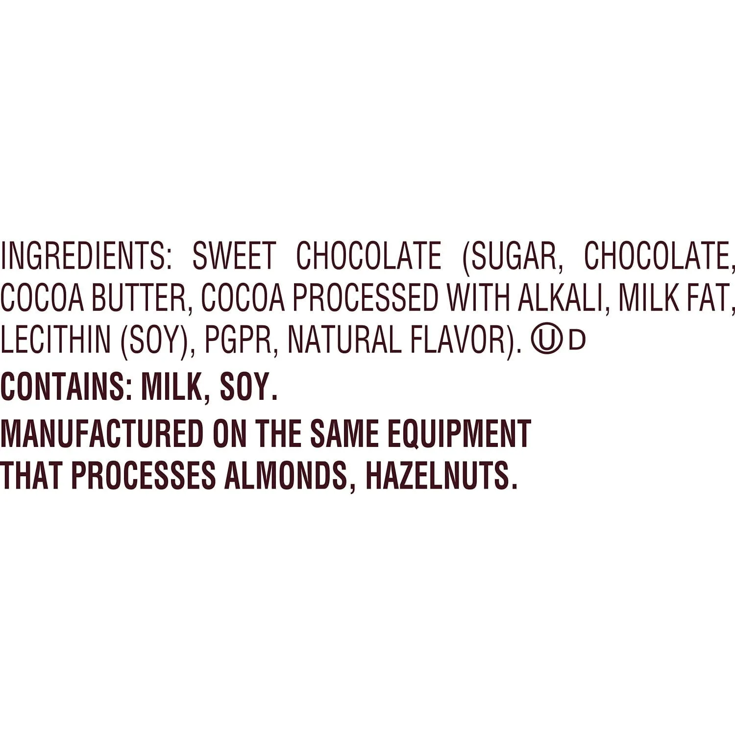 Hershey's, Kisses Special Dark Mildly Sweet Chocolate Candy, Individually Wrappe